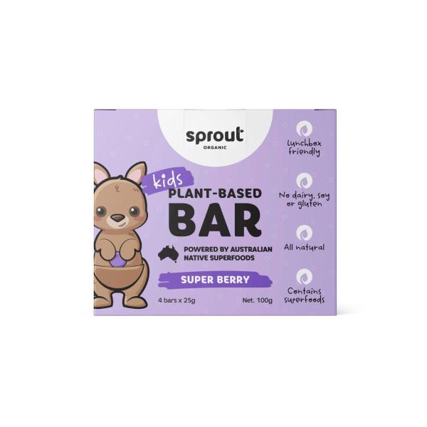 Kids Bar Super Berry Bar 4 Pack