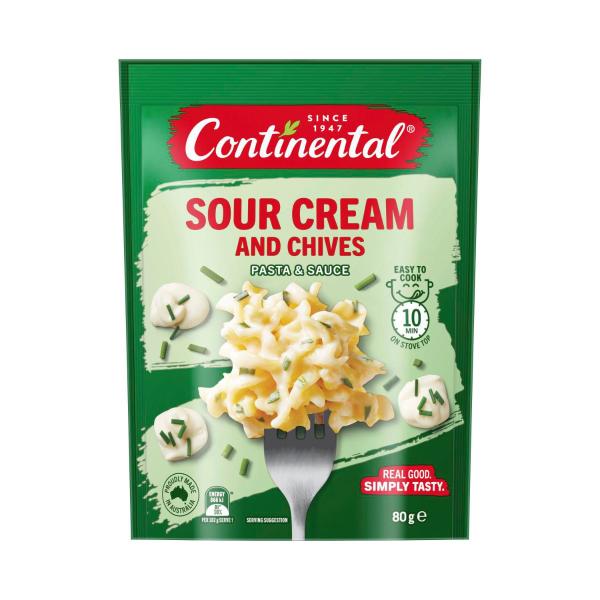 Pasta & Sauce Sour Cream & Chives