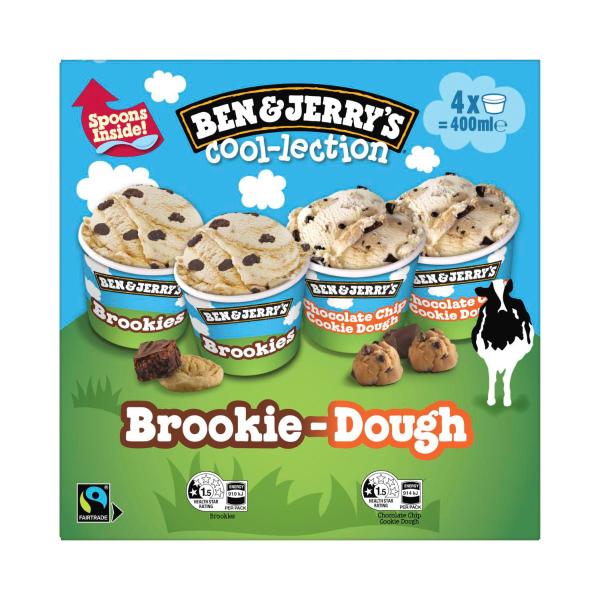 Cool-lection Ice Cream Tubs 4 Pack