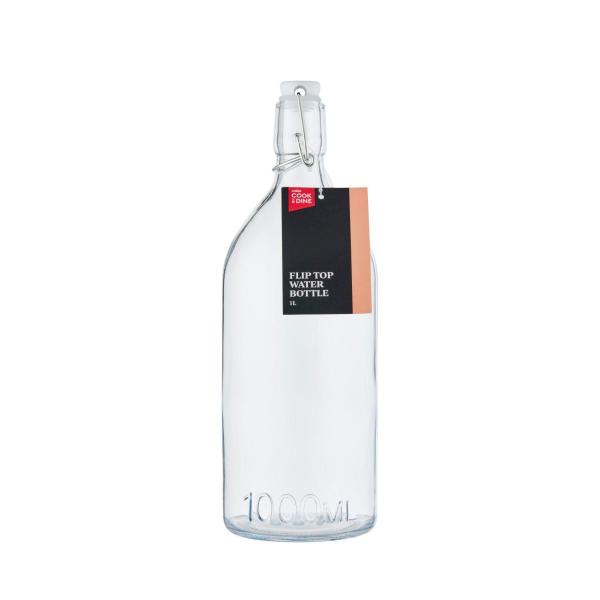 Flip Top Glass Bottle 1l