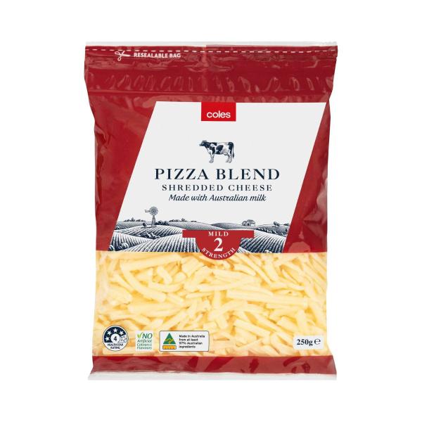 Australian Pizza Blend Shredded Cheese