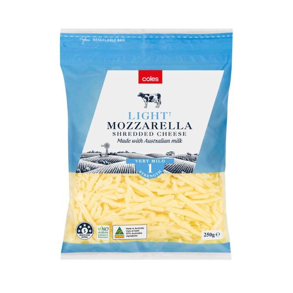 Australian Light Shredded Mozzarella