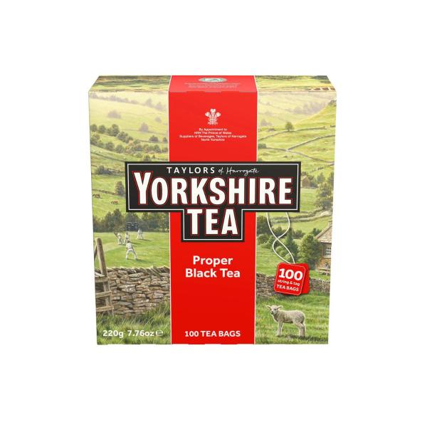 Yorkshire Black Tea Bags 100 Pack