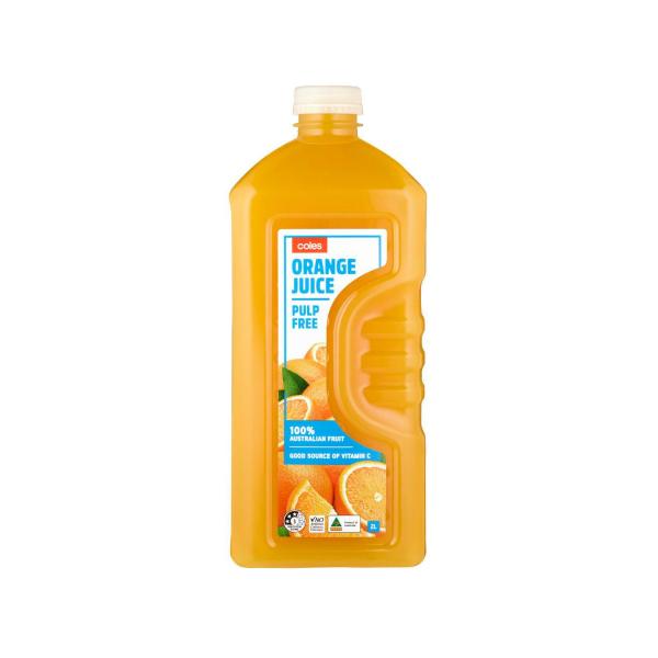 Red Tab Fresh Pulp Free Orange Juice