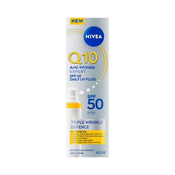 Q10 Anti Wrinkle Expert Daily Uv Fluid SPF 50