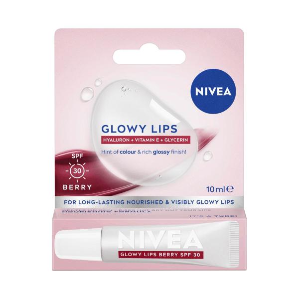 Lip Balm Glowy Lips Berry SPF 30