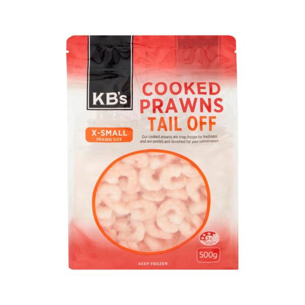 Cooked & Peeled Prawns Tail Off Extra Small