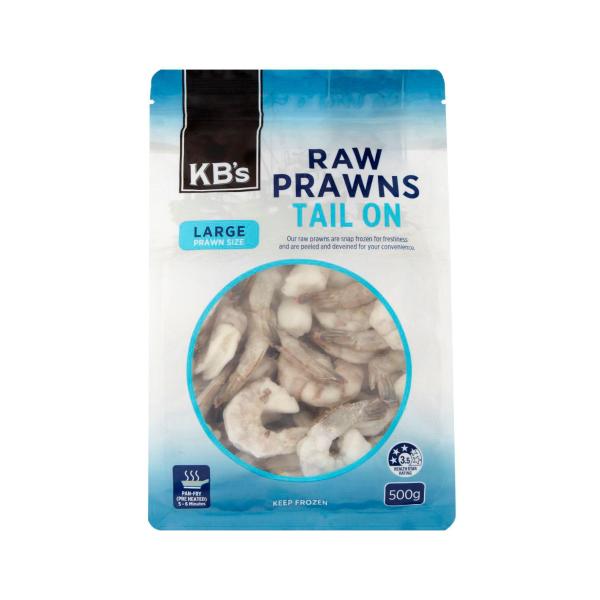 Raw Prawns Tail On Large