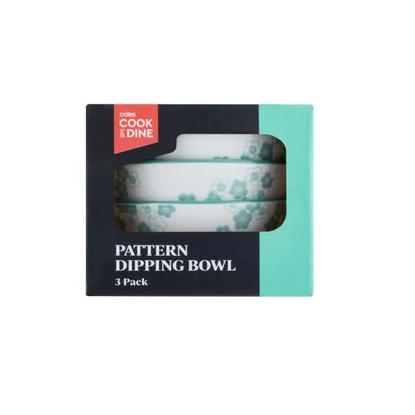 Pattern Dipping Bowls