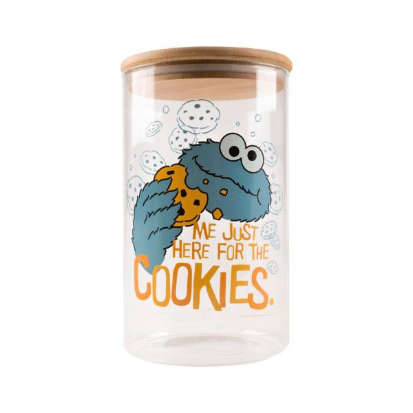 Glass Canister With Bamboo Lid