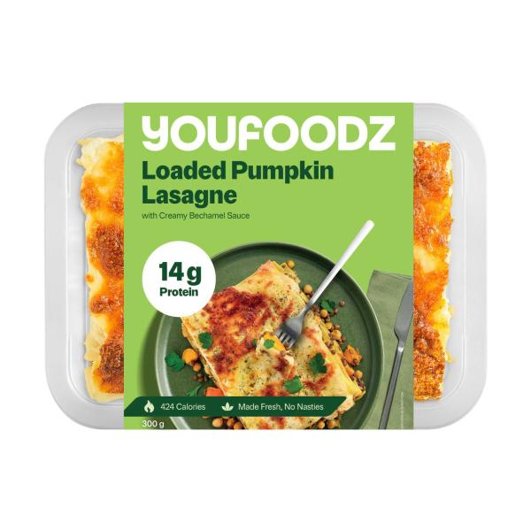 Loaded Pumpkin Lasagne With Creamy Bechamel Sauce