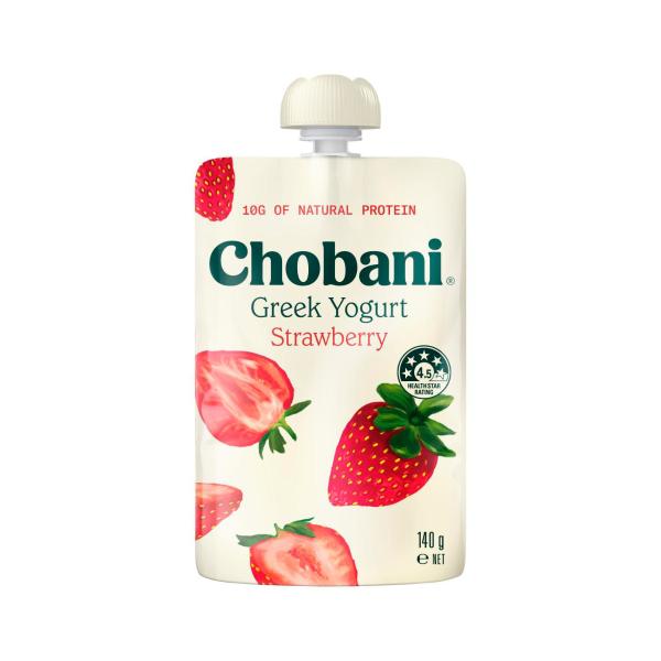 Greek Yogurt Pouch Strawberry