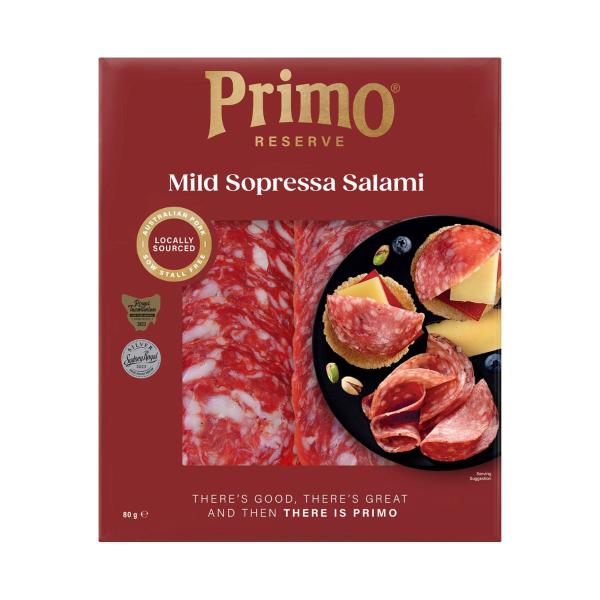 Reserve Mild Sopressa Salami Sliced Deli Meat