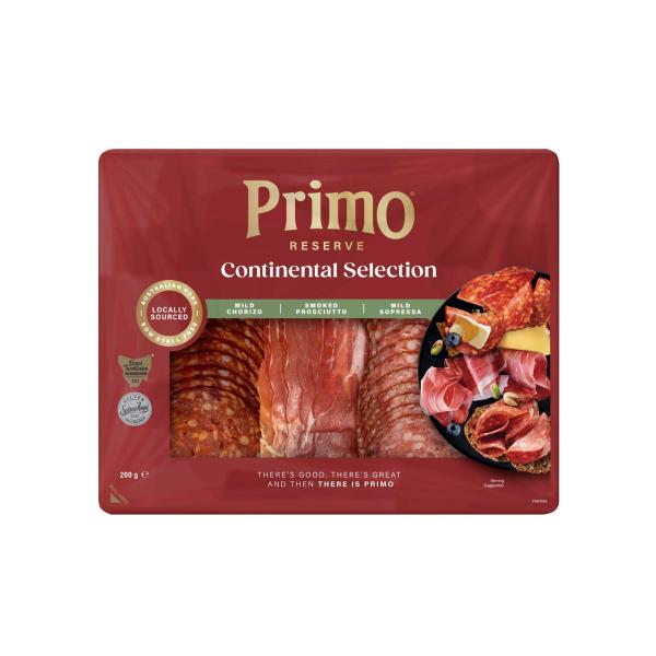 Reserve Continental Selection With Mild Chorizo Mild Sopressa Salami & Smoked Prosciutto