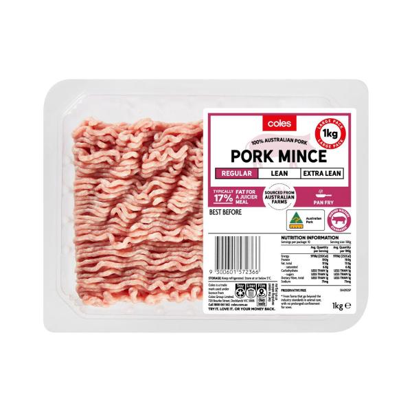 Pork 3 Star Regular Mince