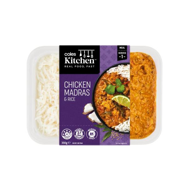 Chicken Madras & Rice