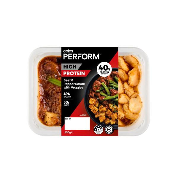 High Protein Beef & Pepper Sauce