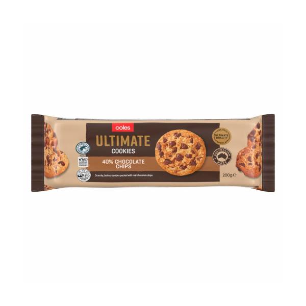 Ultimate 40% Choc Chip Cookies