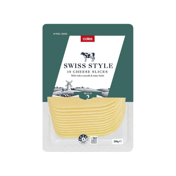 Swiss Style Cheese Slices