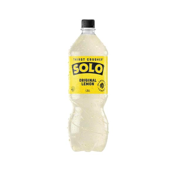 Thirst Crusher Original Lemon Soft Drink Bottle