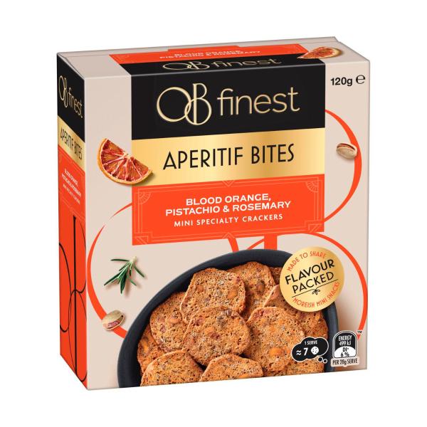 Aperitif Bites Blood Orange Pistachio & Rosemary
