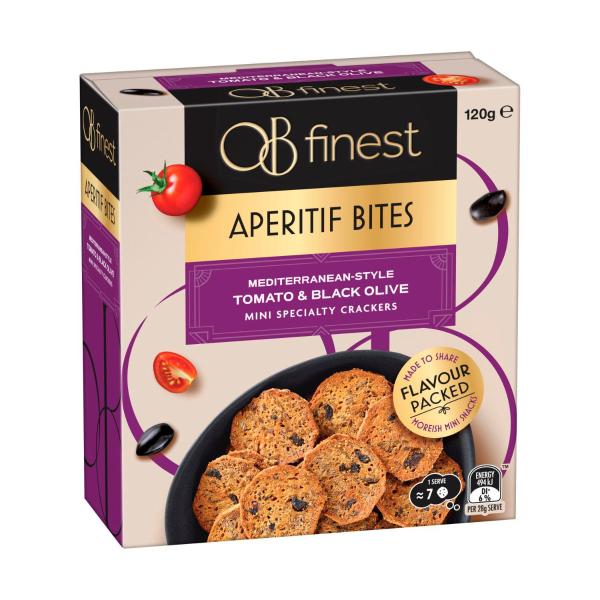 Aperitif Bites Tomato & Black Olive