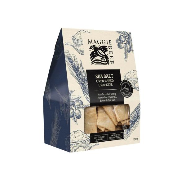 Sea Salt Oven Baked Crackers