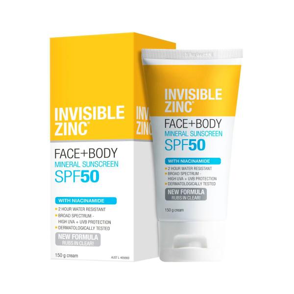 Face & Body SPF 50 Sunscreen