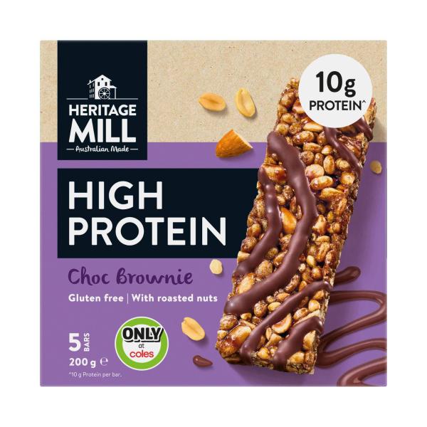 High Protein Bars Choc Brownie