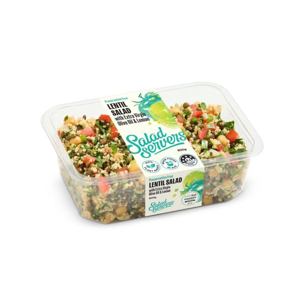 Lentil Salad With Extra Virgin Olive Oil