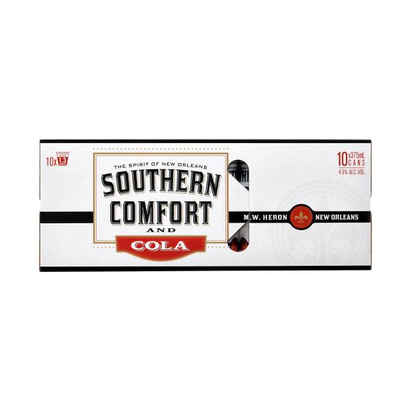 Southern Comfort & Cola Cans 375ml