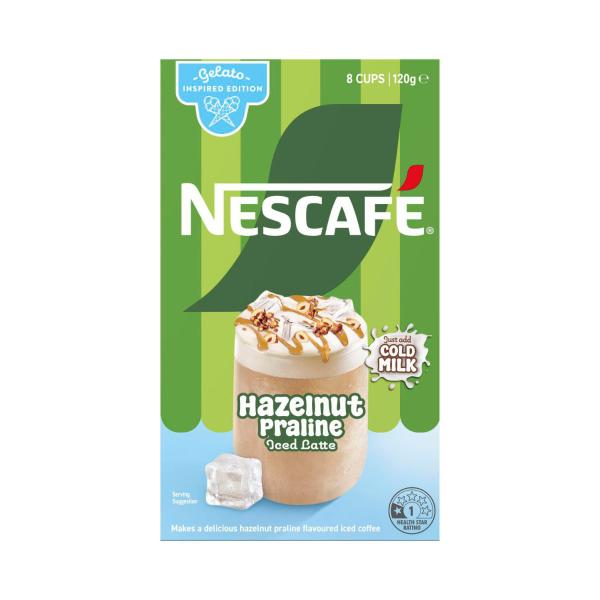 Hazelnut Praline Iced Latte Coffee Sachets