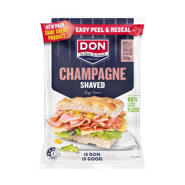Champagne Shaved Leg Ham