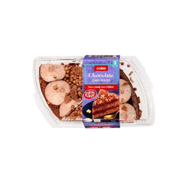 Made With Kitkat Cake Slice 2 Pack