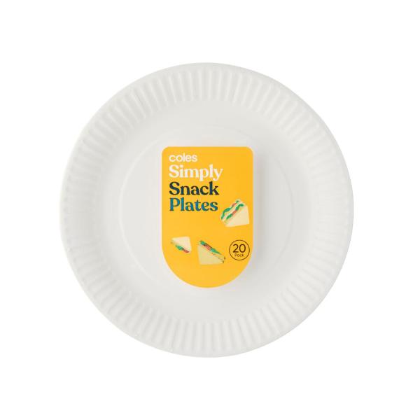 Paper Snack Plates