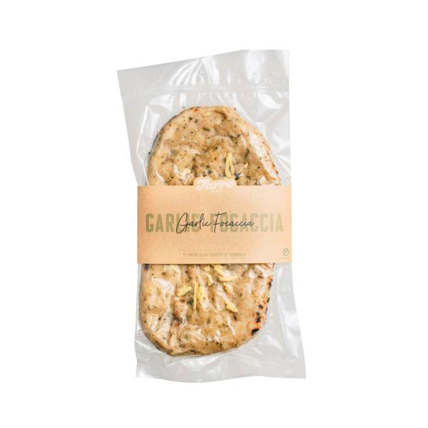 Spelt Garlic Focaccia