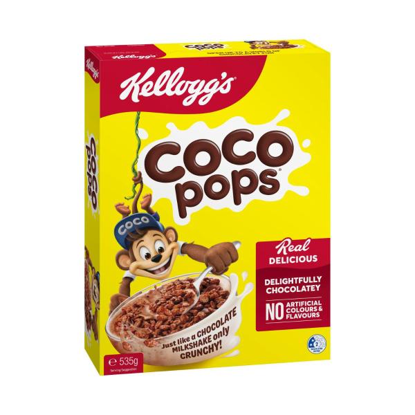 Coco Pops Chocolatey Breakfast Cereal