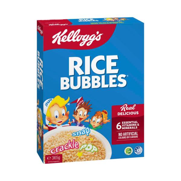 Rice Bubbles Puffed Rice Breakfast Cereal