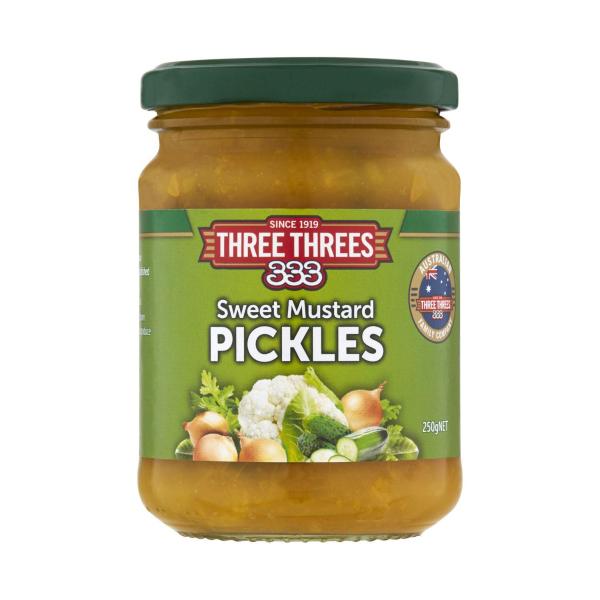 Sweet Mustard Pickles