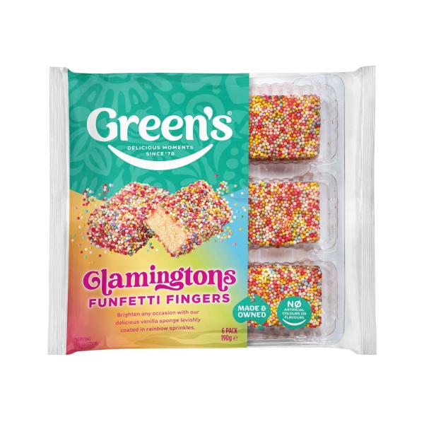 Glamington Funfetti Fingers 6 Pack