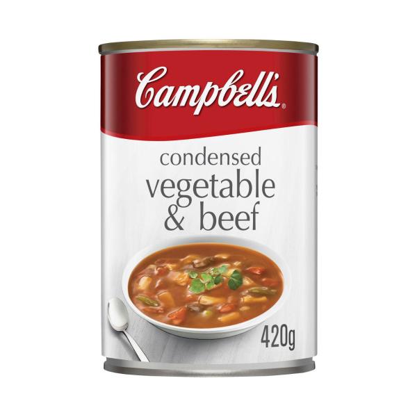 Condensed Soup Can Vegetable Beef