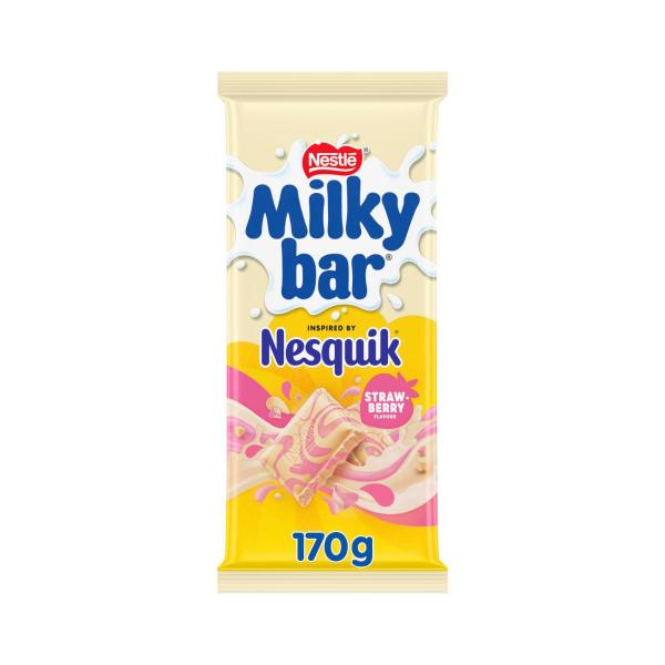 Nesquik Strawberry Chocolate Block