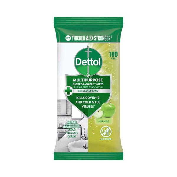 Multipurpose Cleaning Wipes Crisp Apple