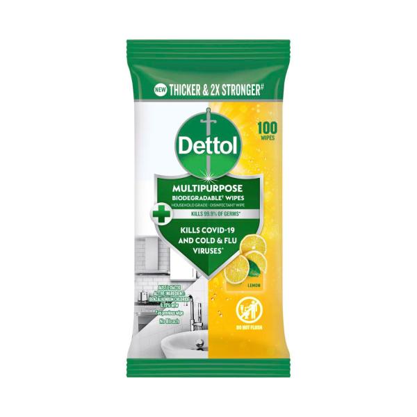Multipurpose Cleaning Wipes Lemon Burst