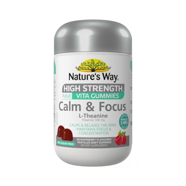 High Strength Adult Vita Gummies Calm & Focus L-theanine