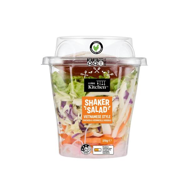 Vietnamese Style Chicken & Vermicelli Noodle Shaker Salad