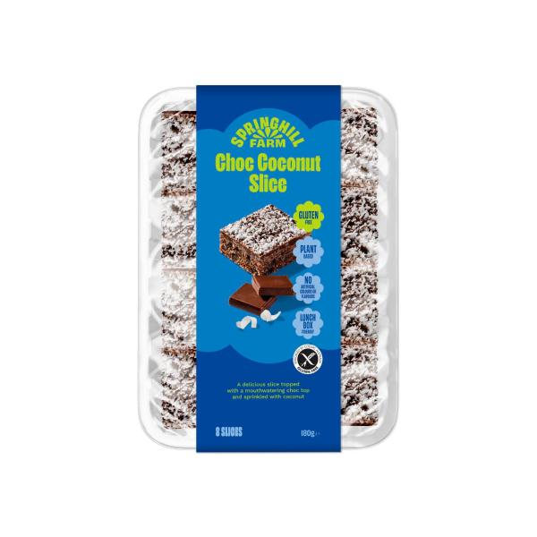 Choc Coconut Slice
