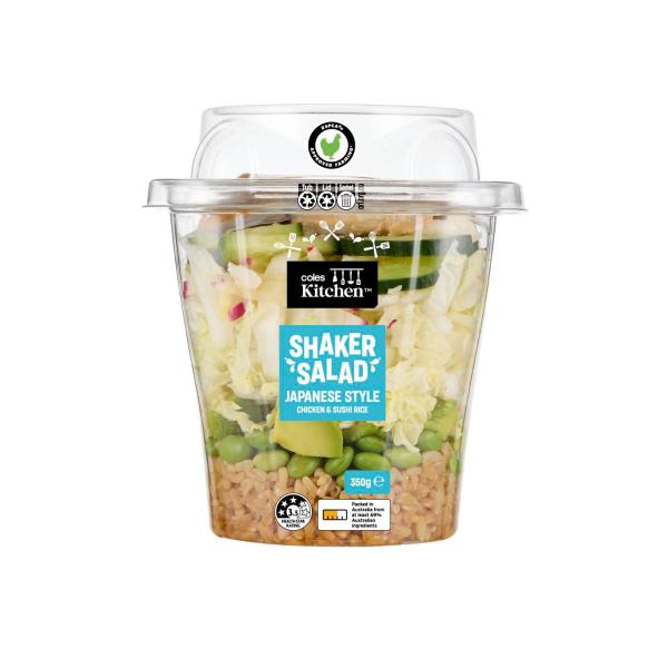 Japanese Style Chicken & Sushi Rice Shaker Salad