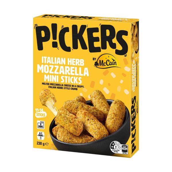 Mini Italian Herb Mozzarella Sticks