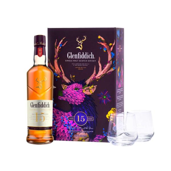 15yo Scotch Whisky Gift Pack